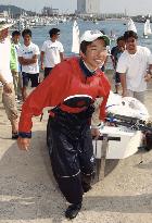 Jr. high school student wins gold in sailing